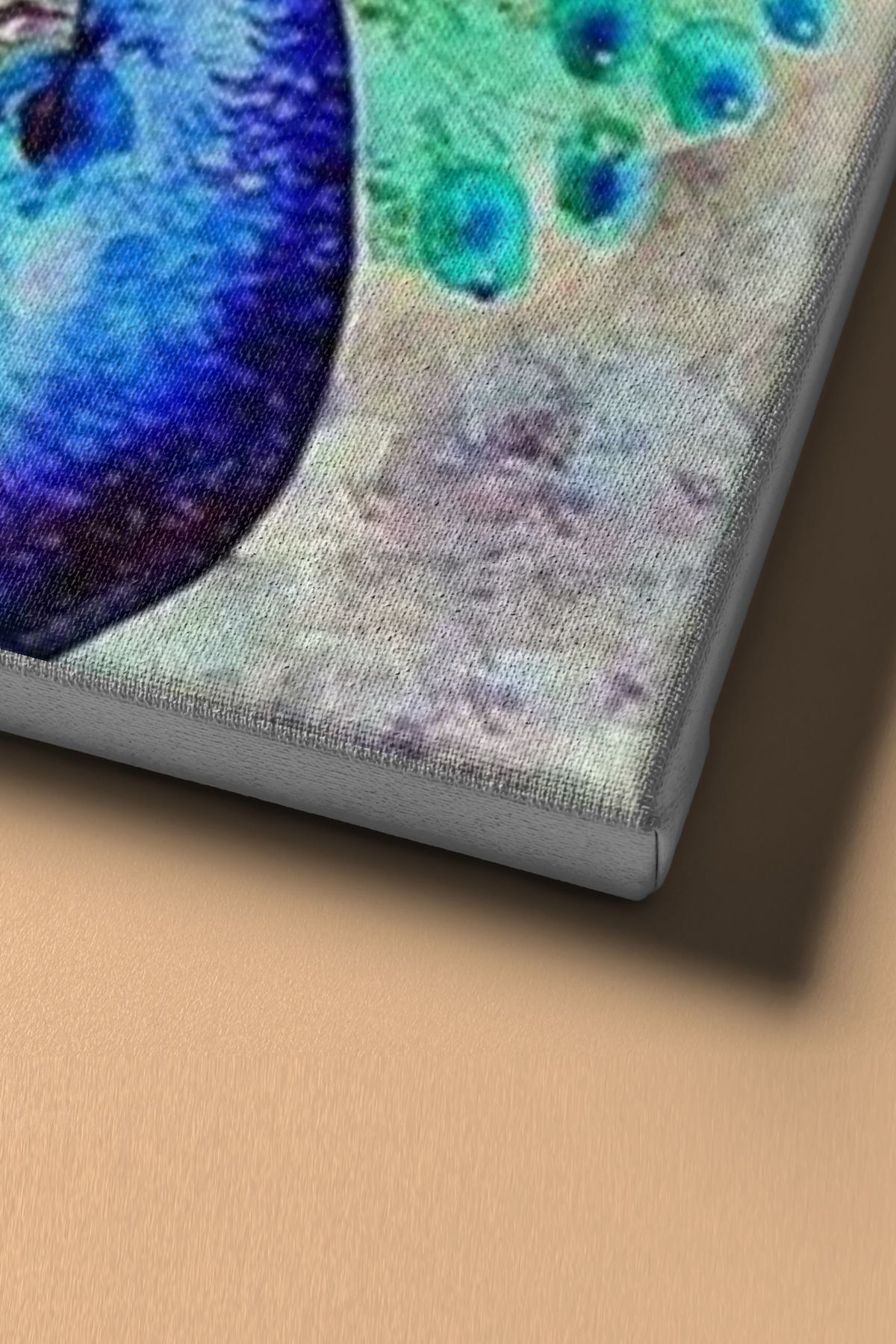 Bereket Tavus Kuşu Sayılarla Boyama Seti Kasnaklı - Görsel 4