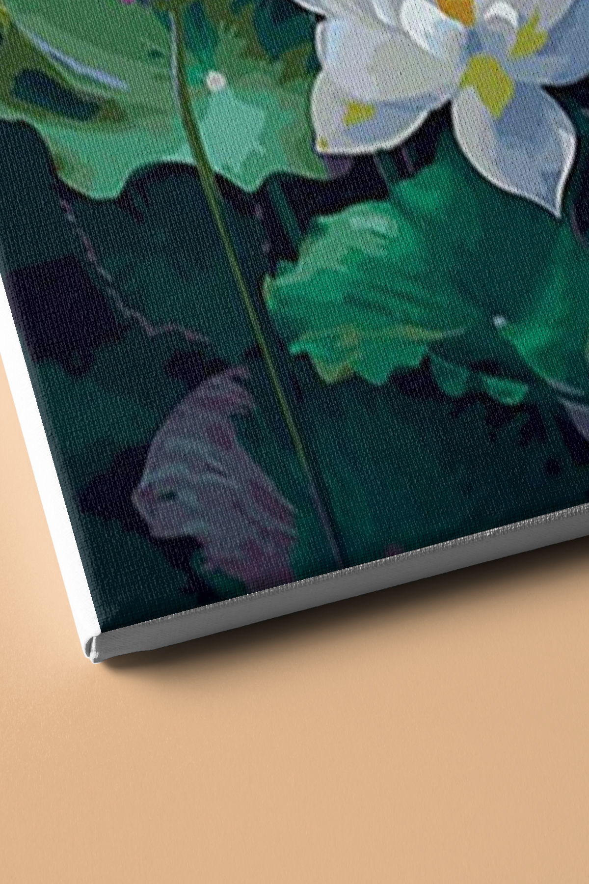 Sayılarla Boyama Seti Kasnaklı Duru Nilüfer - Görsel 3