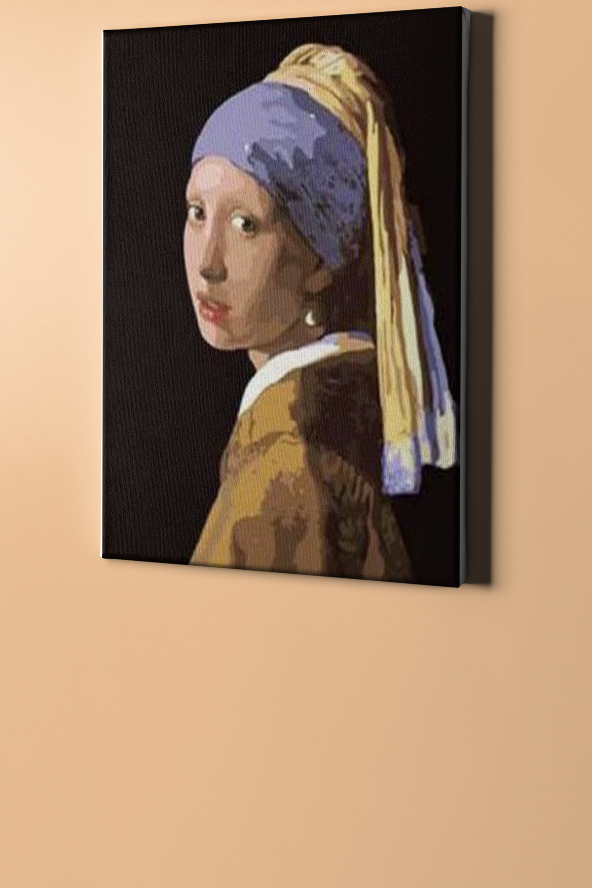 Sayılarla Boyama Seti Kasnaklı Inci Küpeli Kız - Görsel 2