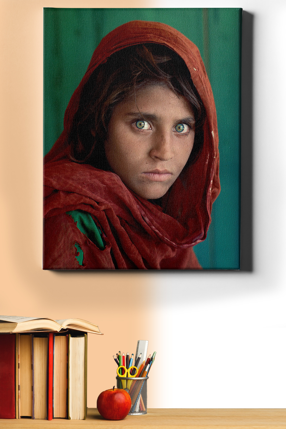 Sayılarla Boyama Seti Kasnaklı Afgan Kız