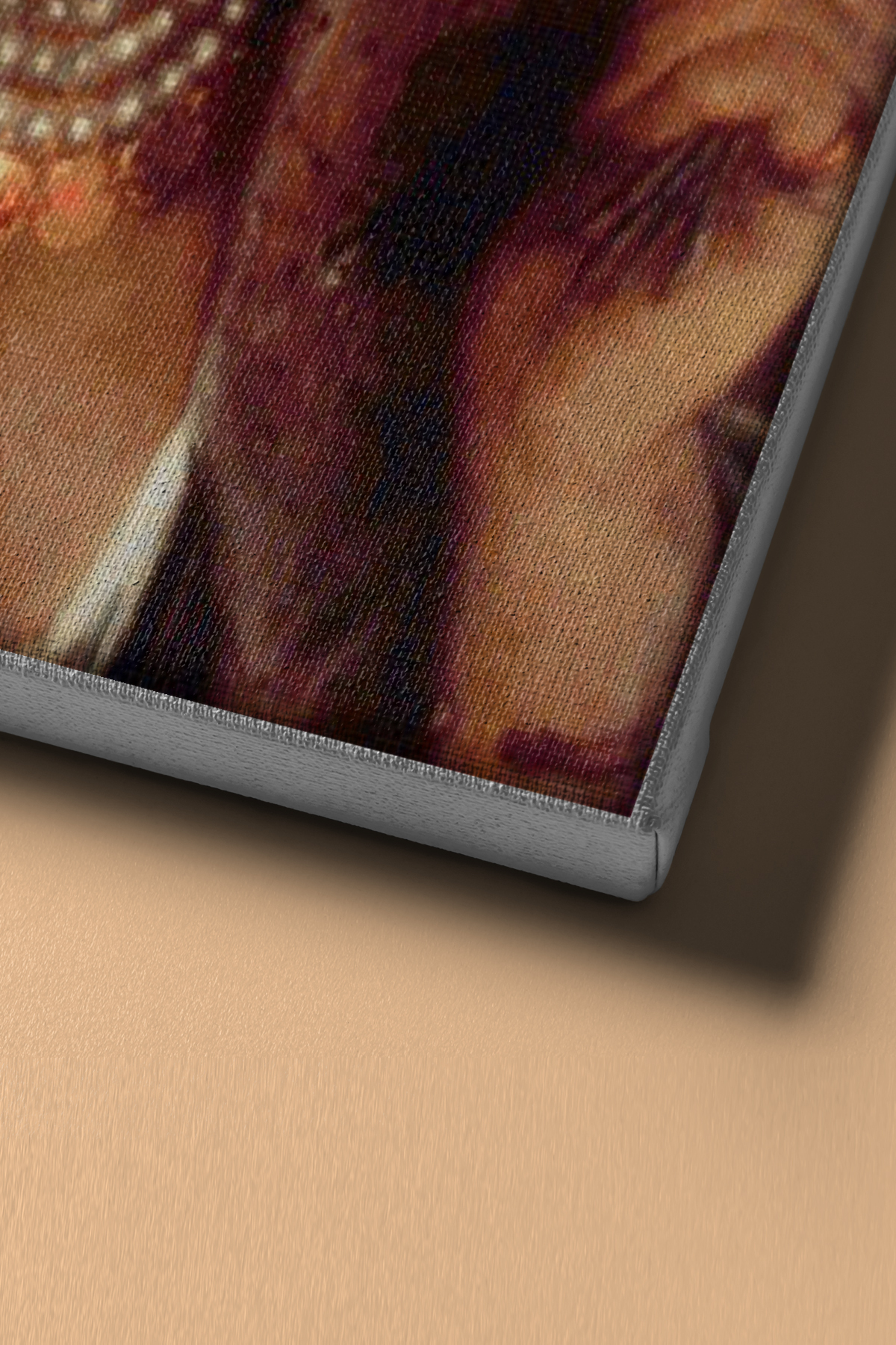 Sayılarla Boyama Seti Kasnaklı Beyaz Leylaklı Kız - Görsel 4