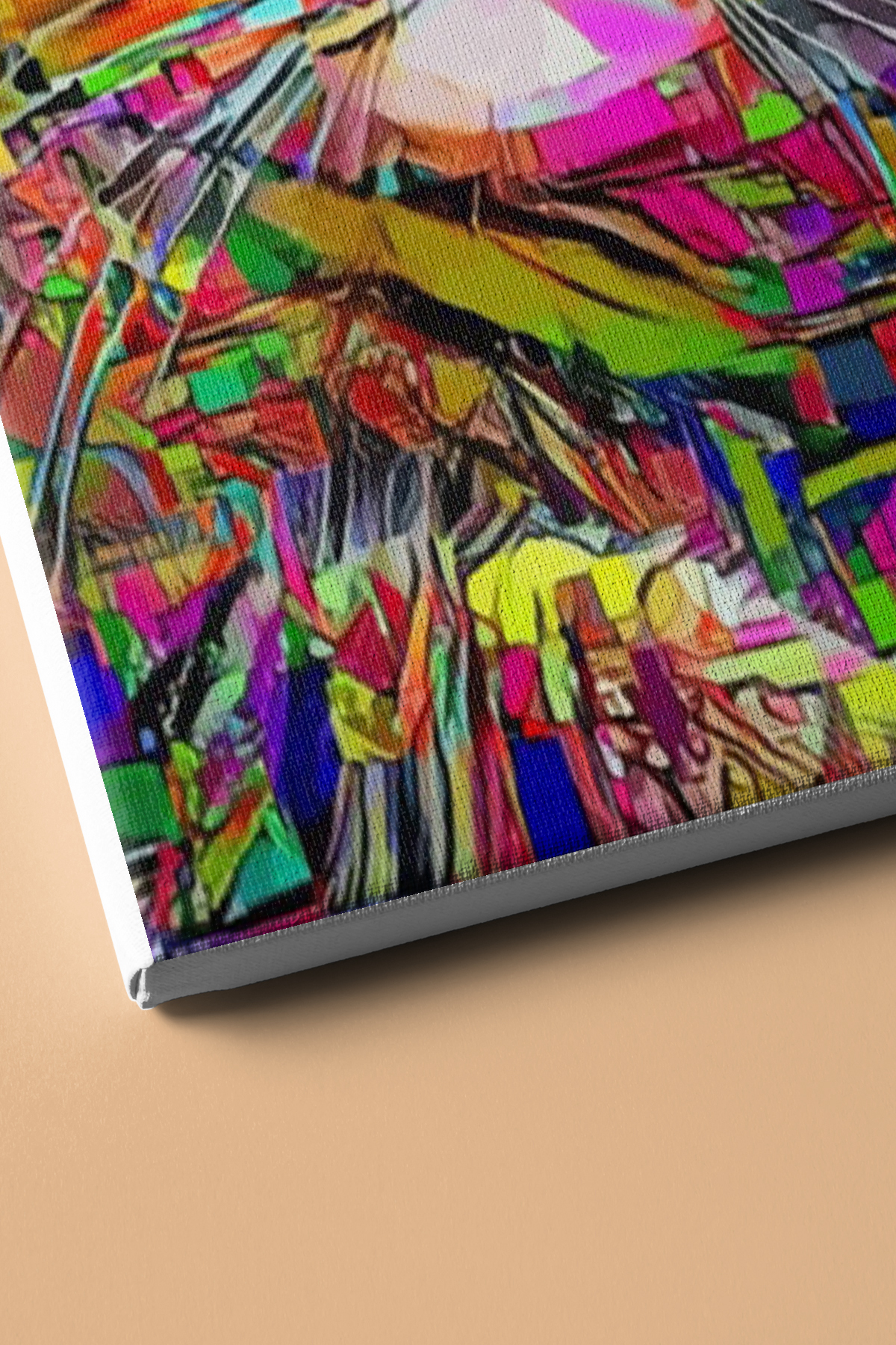 Sayılarla Boyama Seti Kasnaklı Rengarenk Kedi - Görsel 3