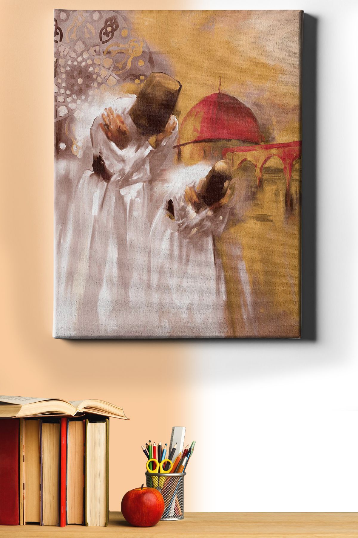 Sayılarla Boyama Seti Kasnaklı Semazen Selamı