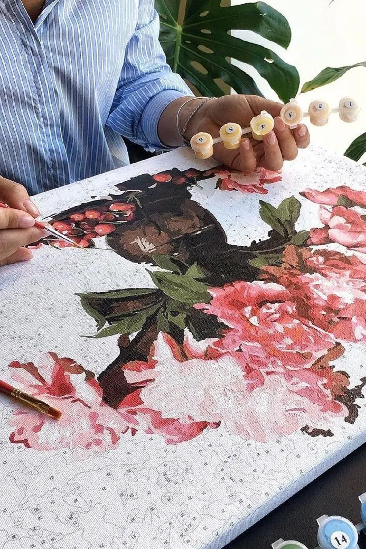 Sayılarla Boyama Seti Kasnaklı Sevgili Kediler - Görsel 6