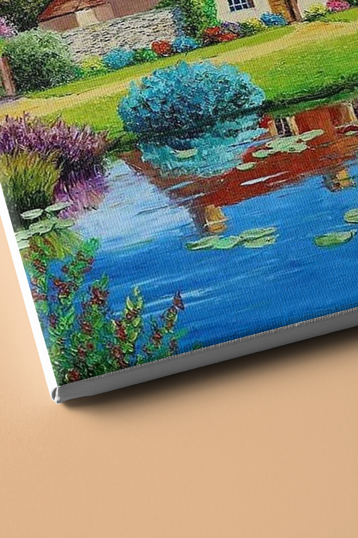 Sayılarla Boyama Seti Kasnaklı Çiçek Bahçesi - Görsel 3