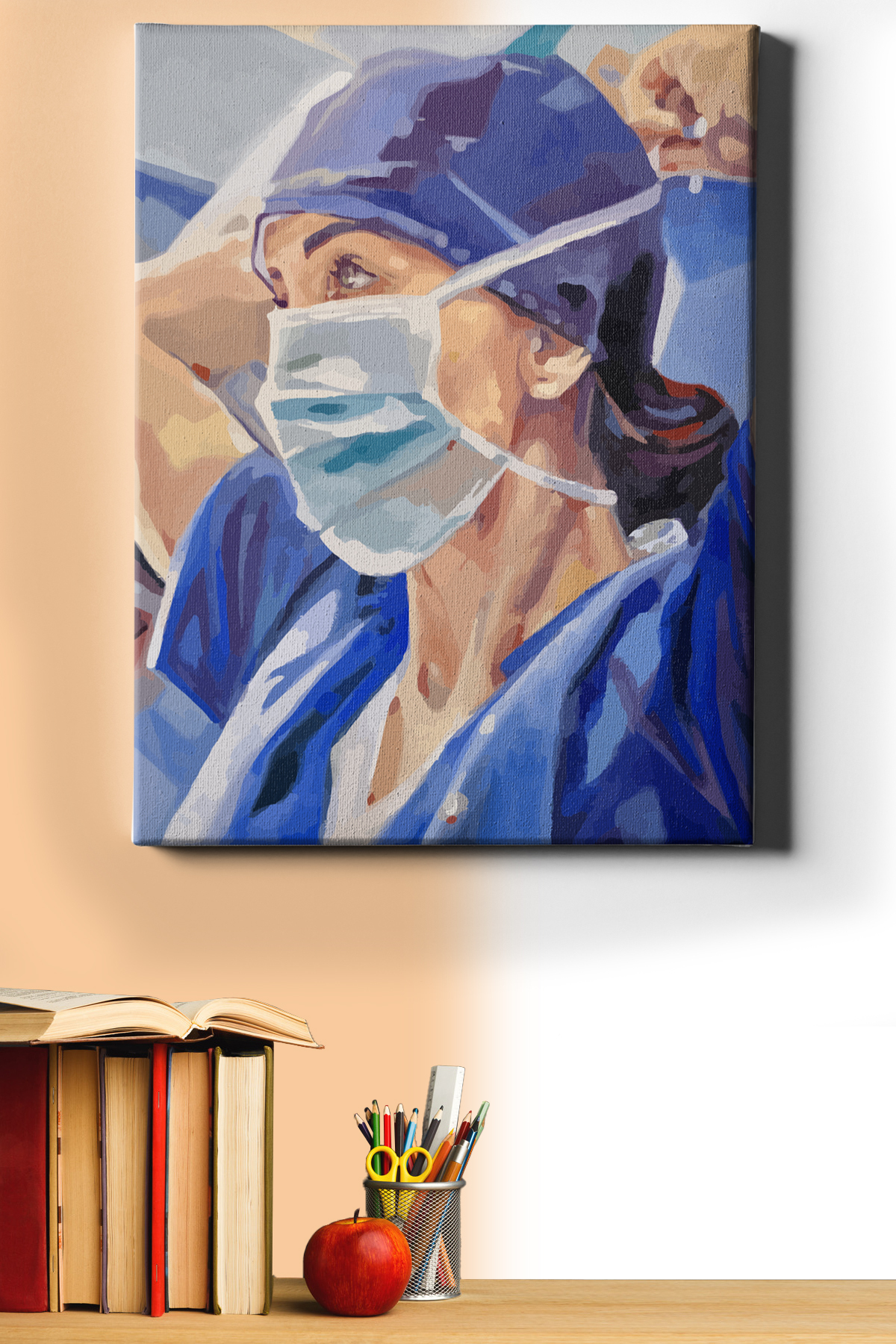 Sayılarla Boyama Seti Kasnaklı Nöbette