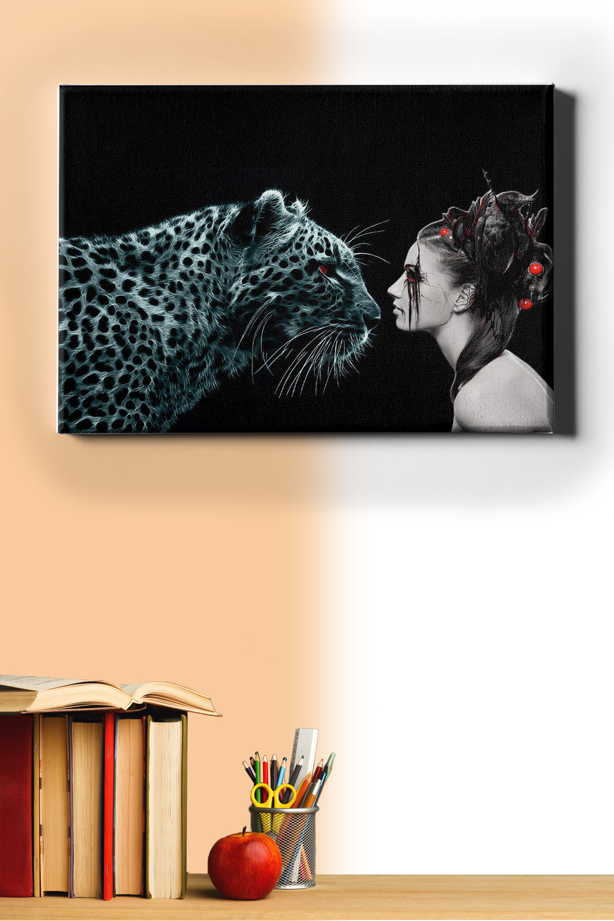 Sayılarla Boyama Seti Kasnaklı Vahşi Ve Güzel 2