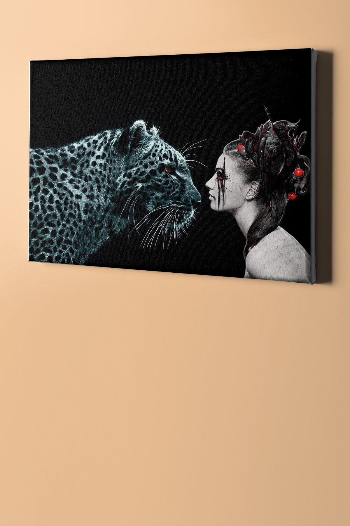 Sayılarla Boyama Seti Kasnaklı Vahşi Ve Güzel 2 - Görsel 2