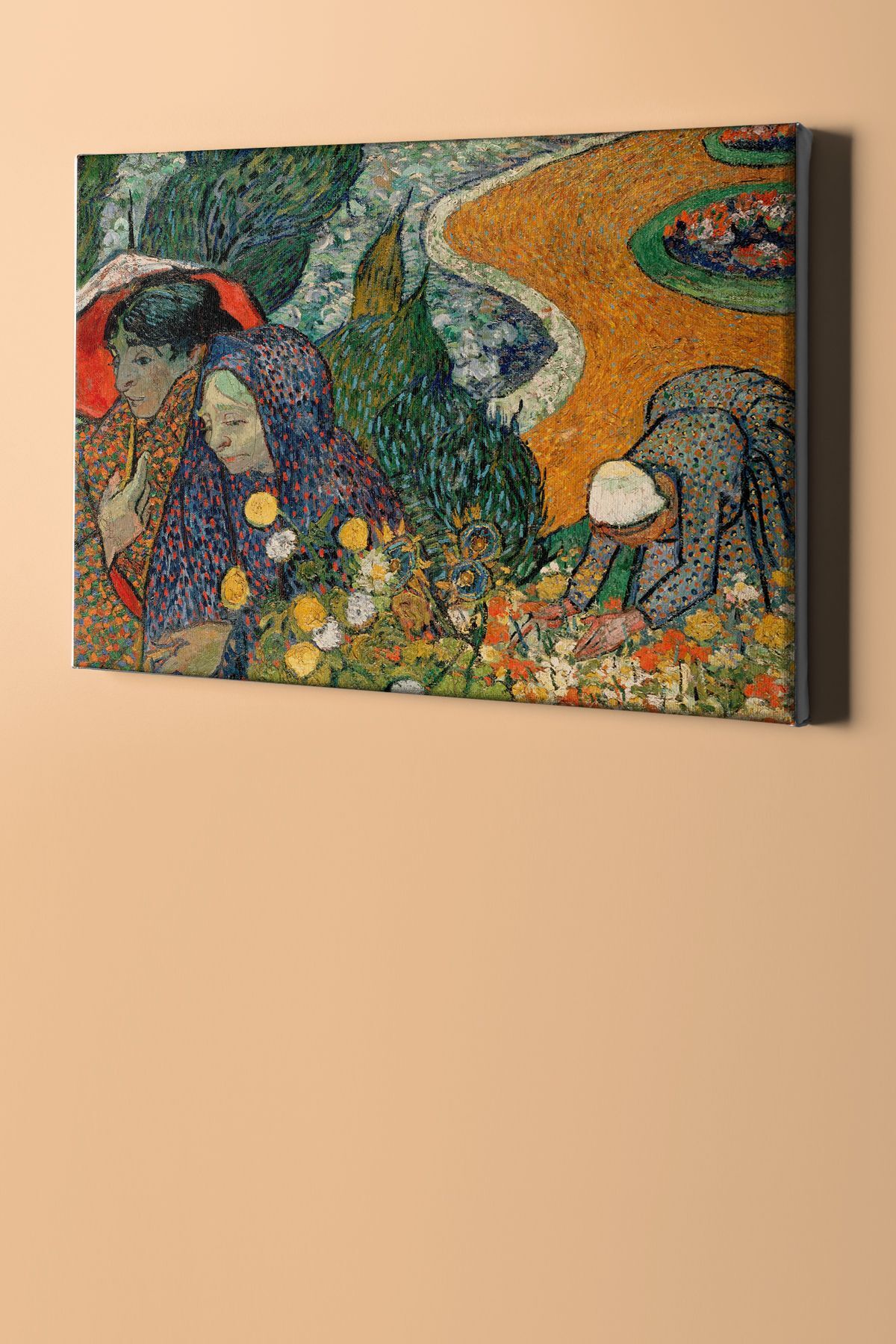 Sayılarla Boyama Seti Kasnaklı Van Gogh Arlesli Kadınlar - Görsel 2