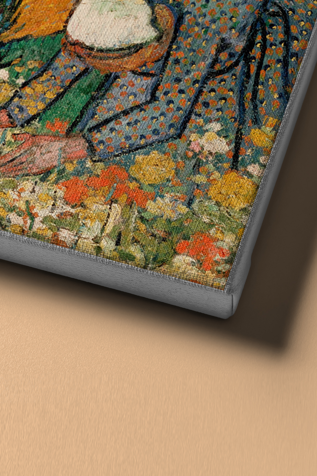 Sayılarla Boyama Seti Kasnaklı Van Gogh Arlesli Kadınlar - Görsel 4