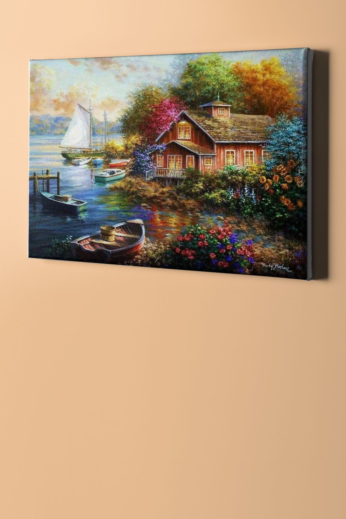 Sayılarla Boyama Seti Kasnaklı Doğa Ile Iç Içe - Görsel 2