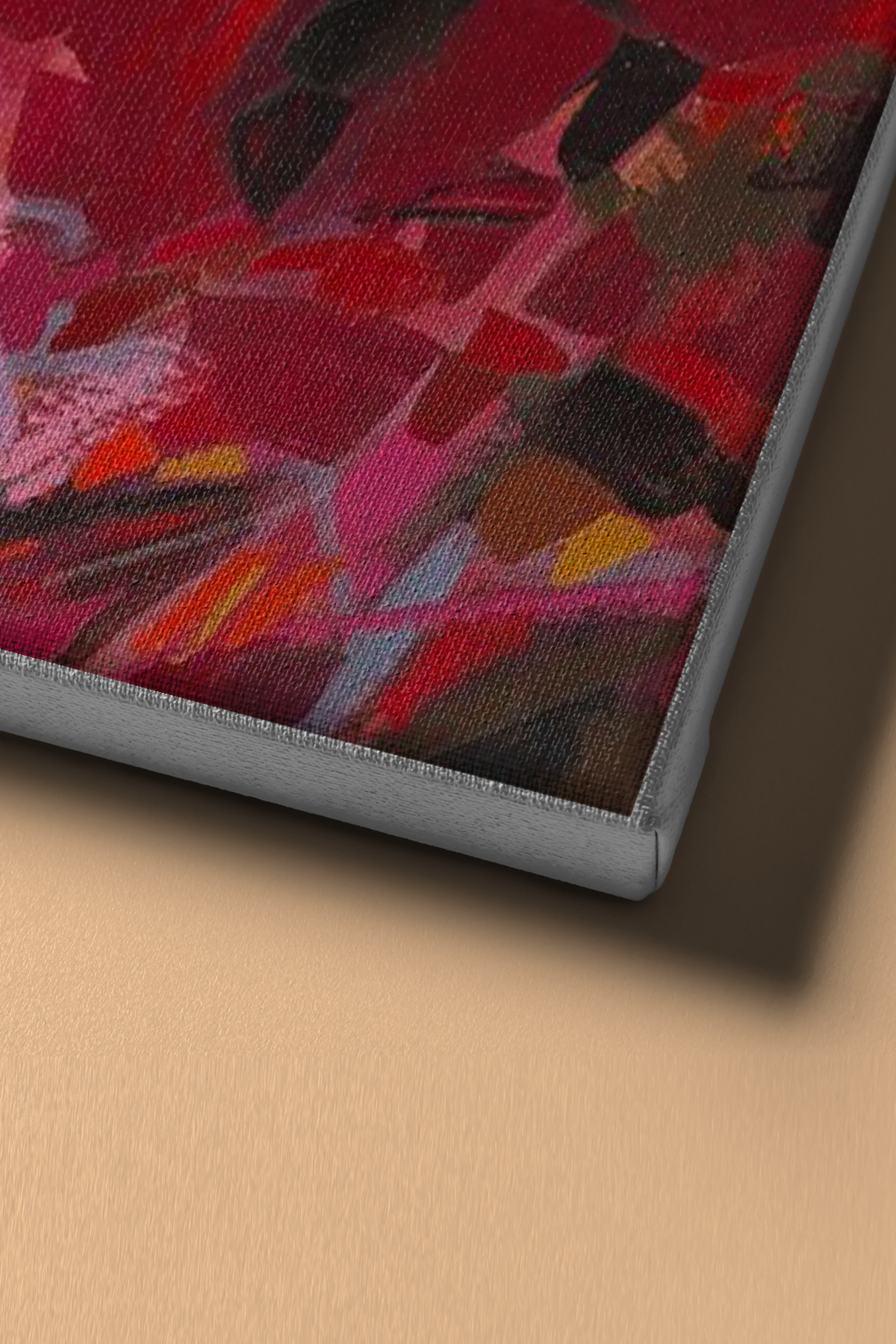 Sayılarla Boyama Seti Kasnaklı Pembe Elbiseli Kadın - Görsel 4