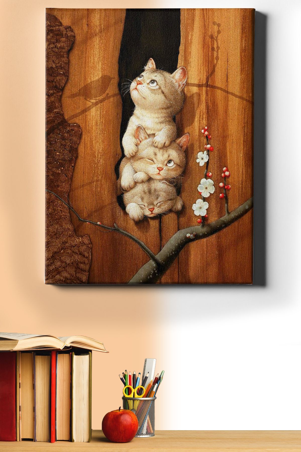 Sayılarla Boyama Seti Kasnaklı Yavru Kediler