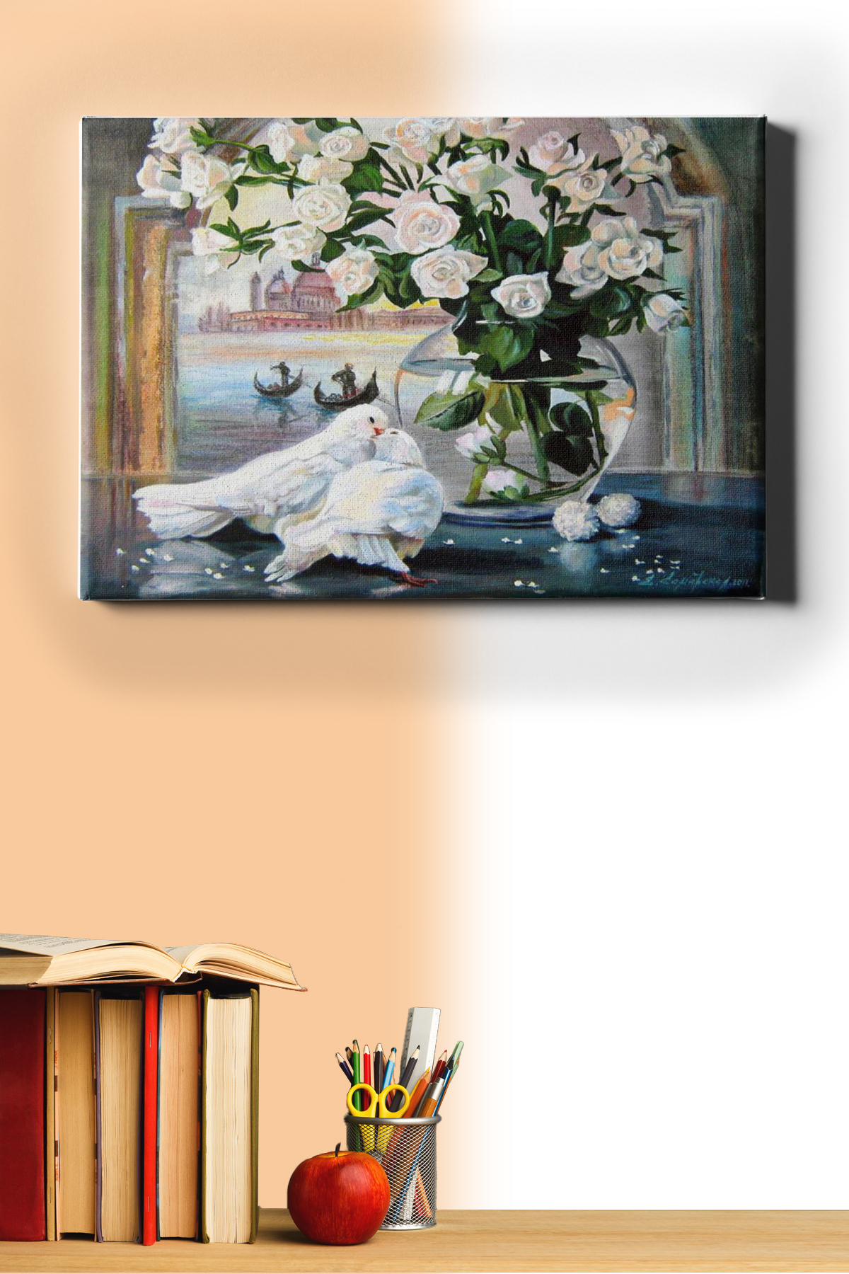 Sayılarla Boyama Seti Kasnaklı Güvercinin Aşkı