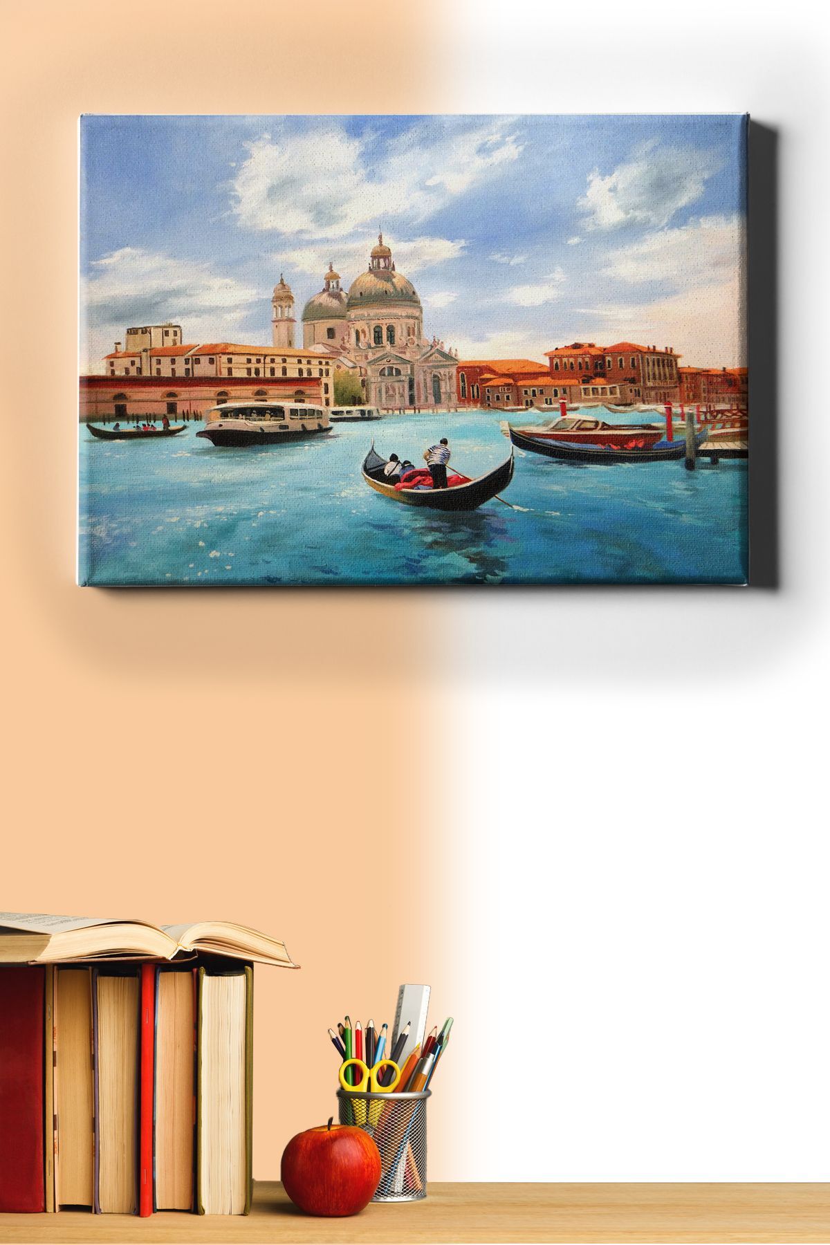 Sayılarla Boyama Seti Kasnaklı Venedik'te Sabah