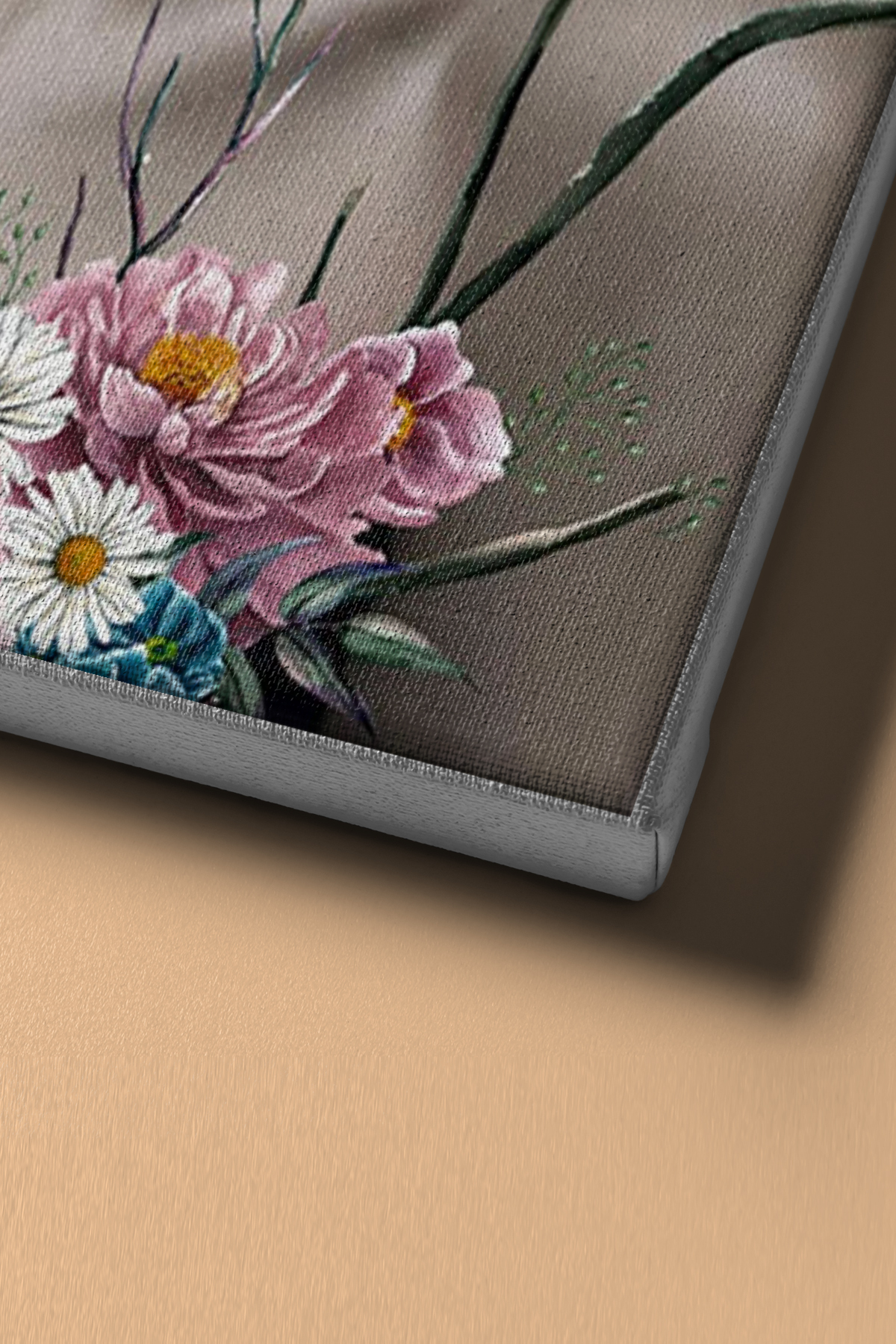 Sayılarla Boyama Seti Kasnaklı Çiçek Saçlı Kadın 7 - Görsel 4