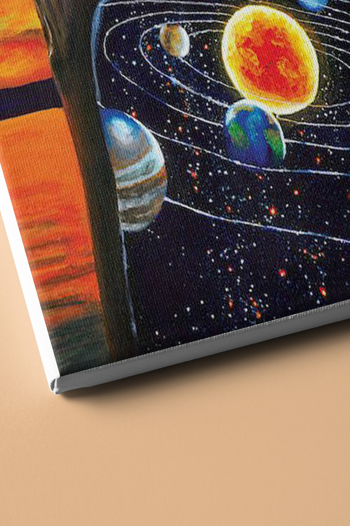 Sayılarla Boyama Seti Kasnaklı Kozmik Hayal - Görsel 3