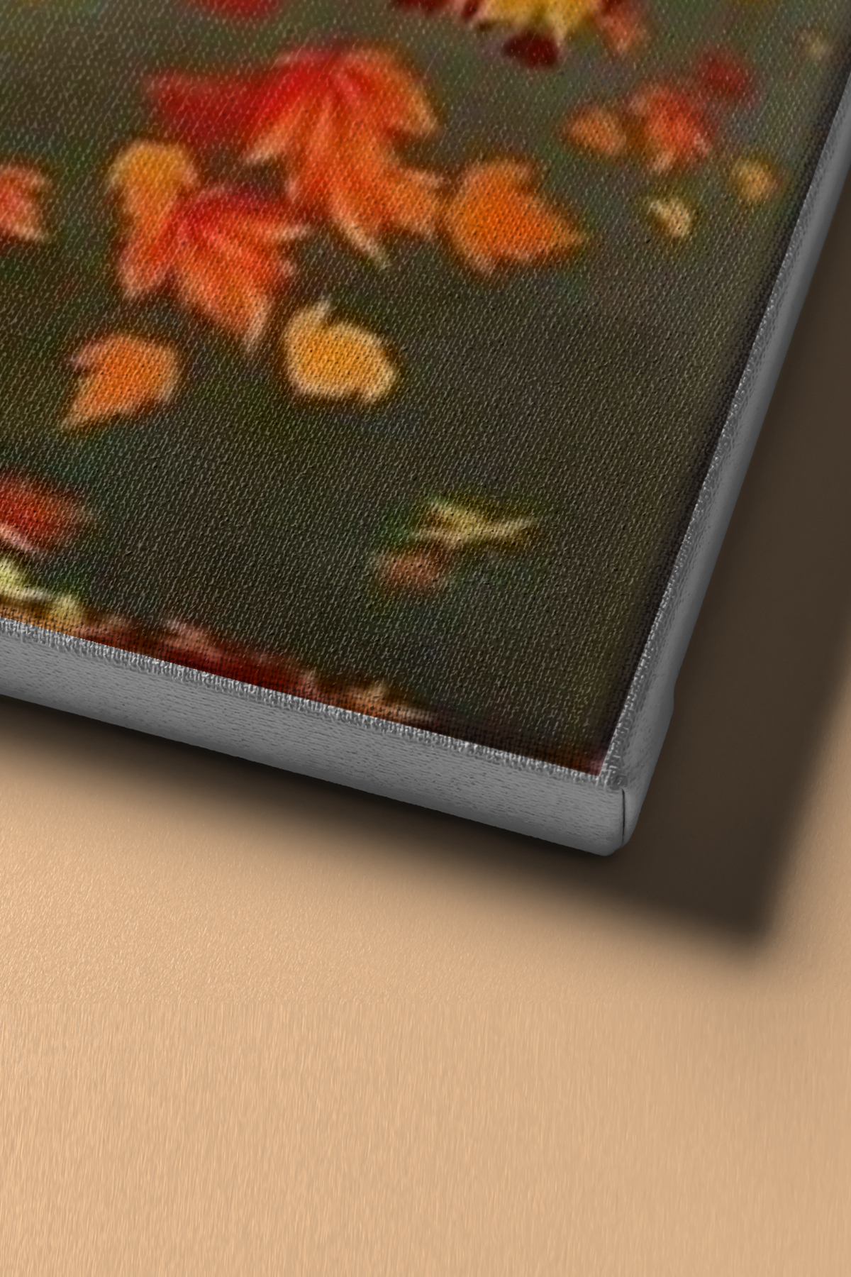 Sayılarla Boyama Seti Kasnaklı Sonbahar Kadın - Görsel 4