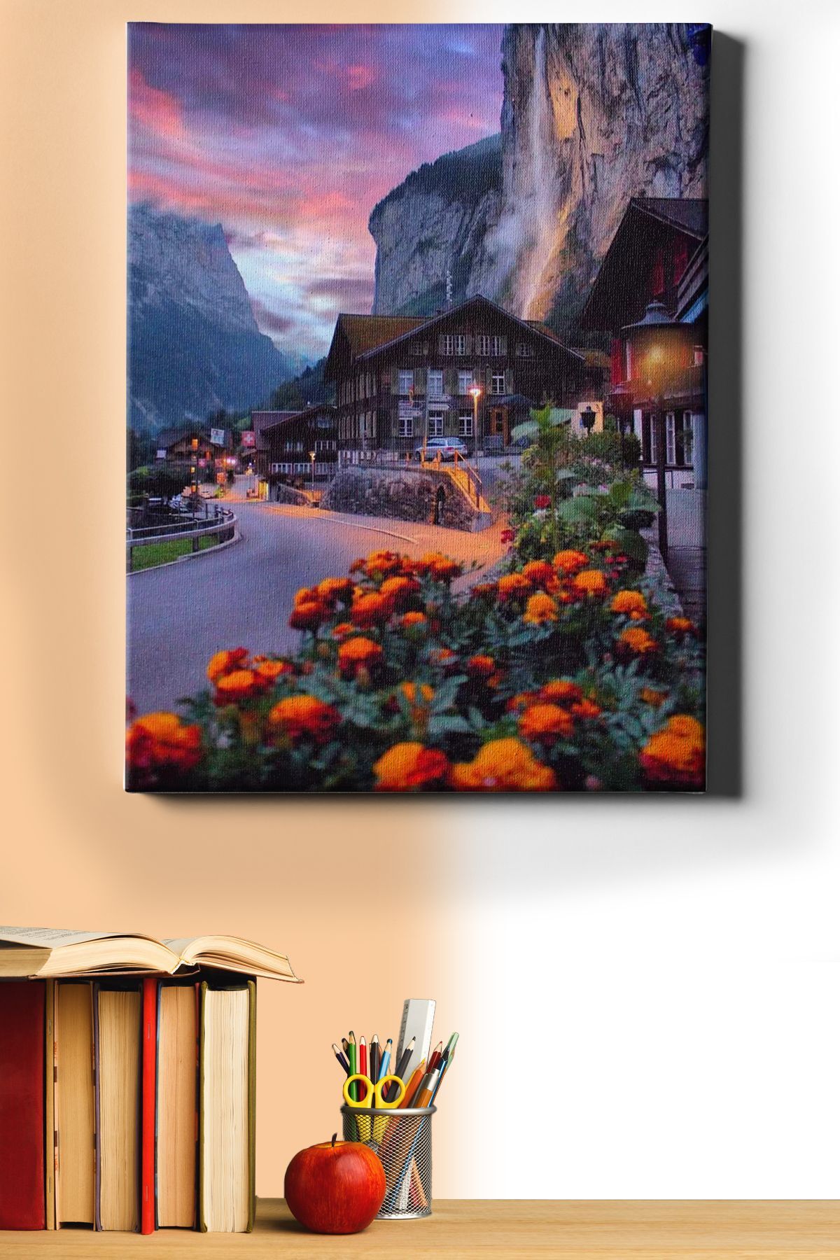 Sayılarla Boyama Seti Kasnaklı Uzak Kasaba