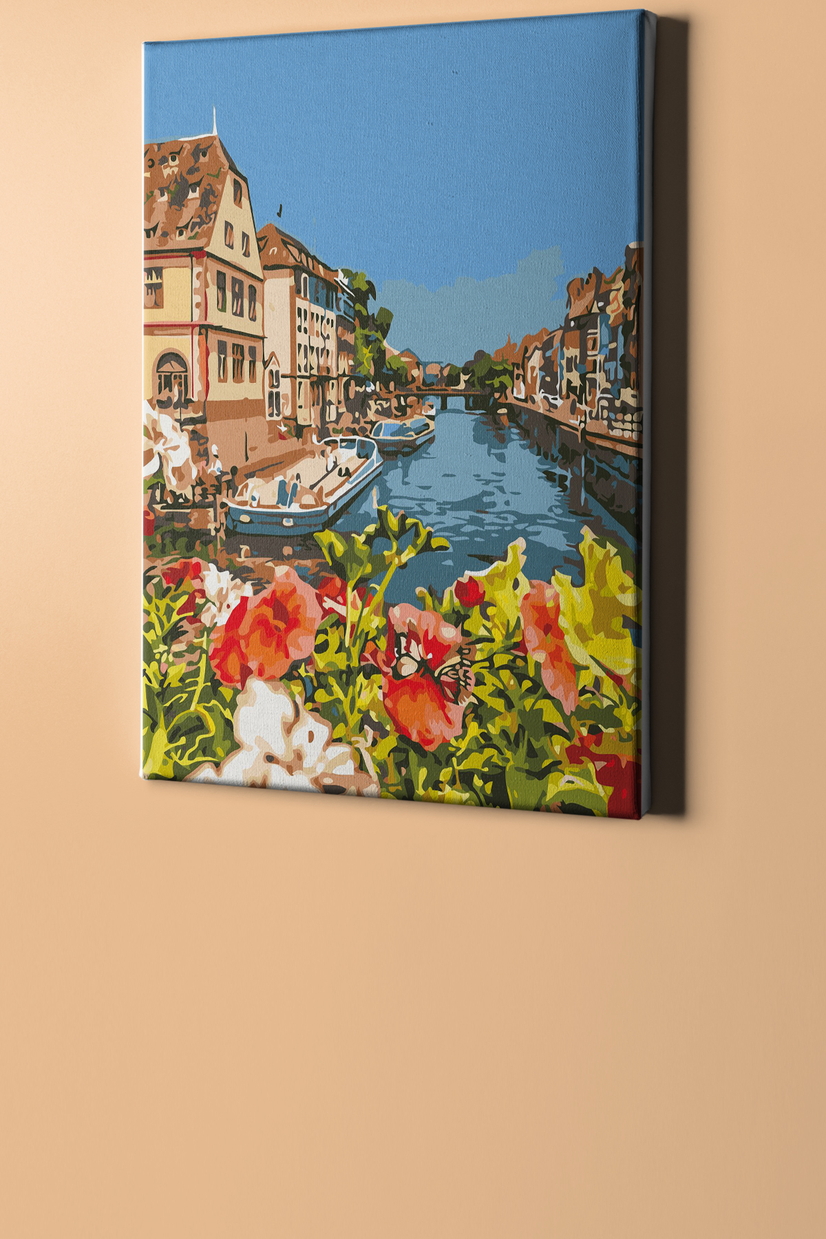 Sayılarla Boyama Seti Kasnaklı Köprüden Köprüye Bakış - Görsel 2