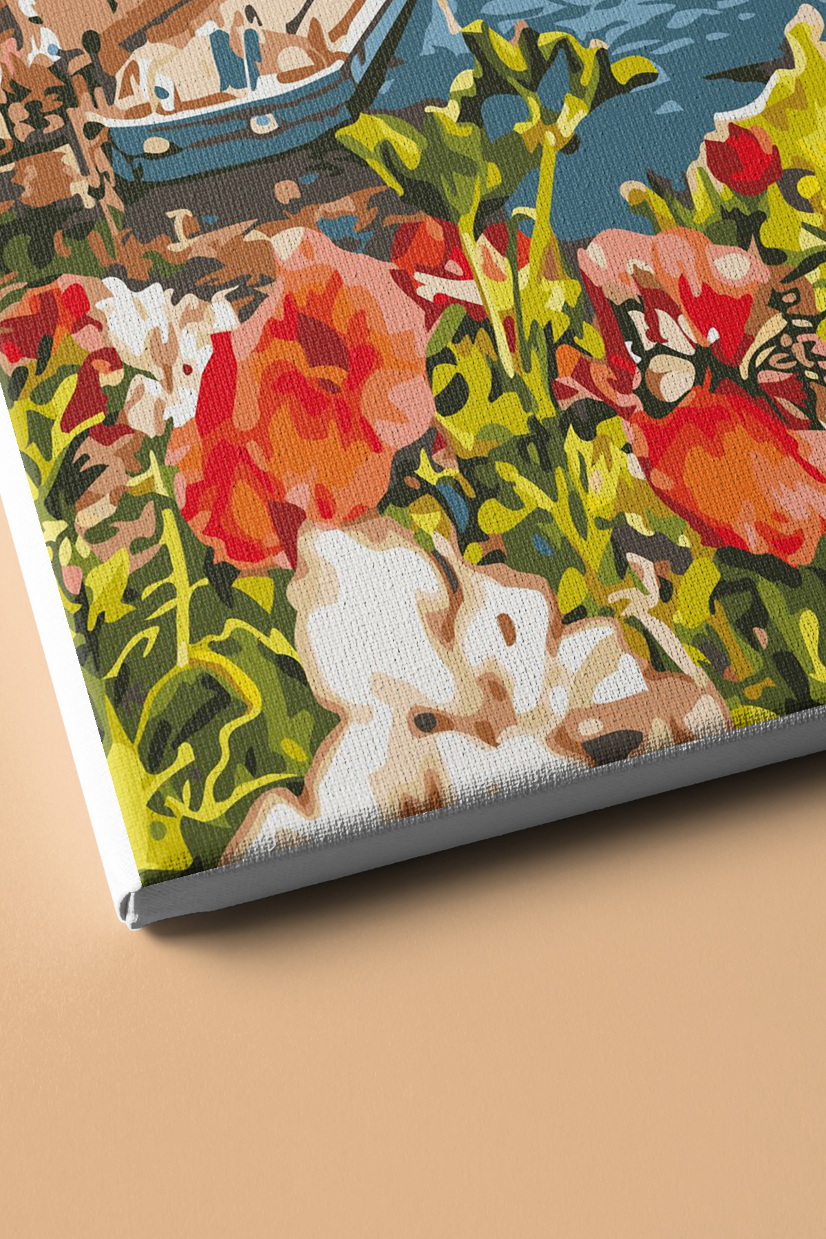 Sayılarla Boyama Seti Kasnaklı Köprüden Köprüye Bakış - Görsel 3