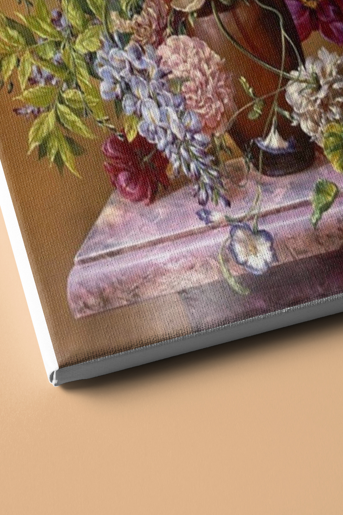 Sayılarla Boyama Seti Kasnaklı Vazodaki Çiçekler - Görsel 3