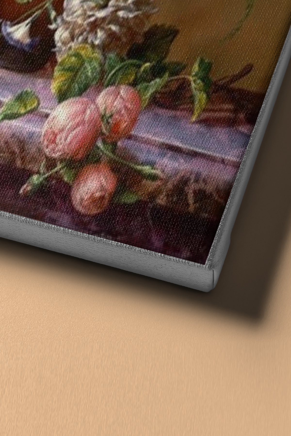 Sayılarla Boyama Seti Kasnaklı Vazodaki Çiçekler - Görsel 4