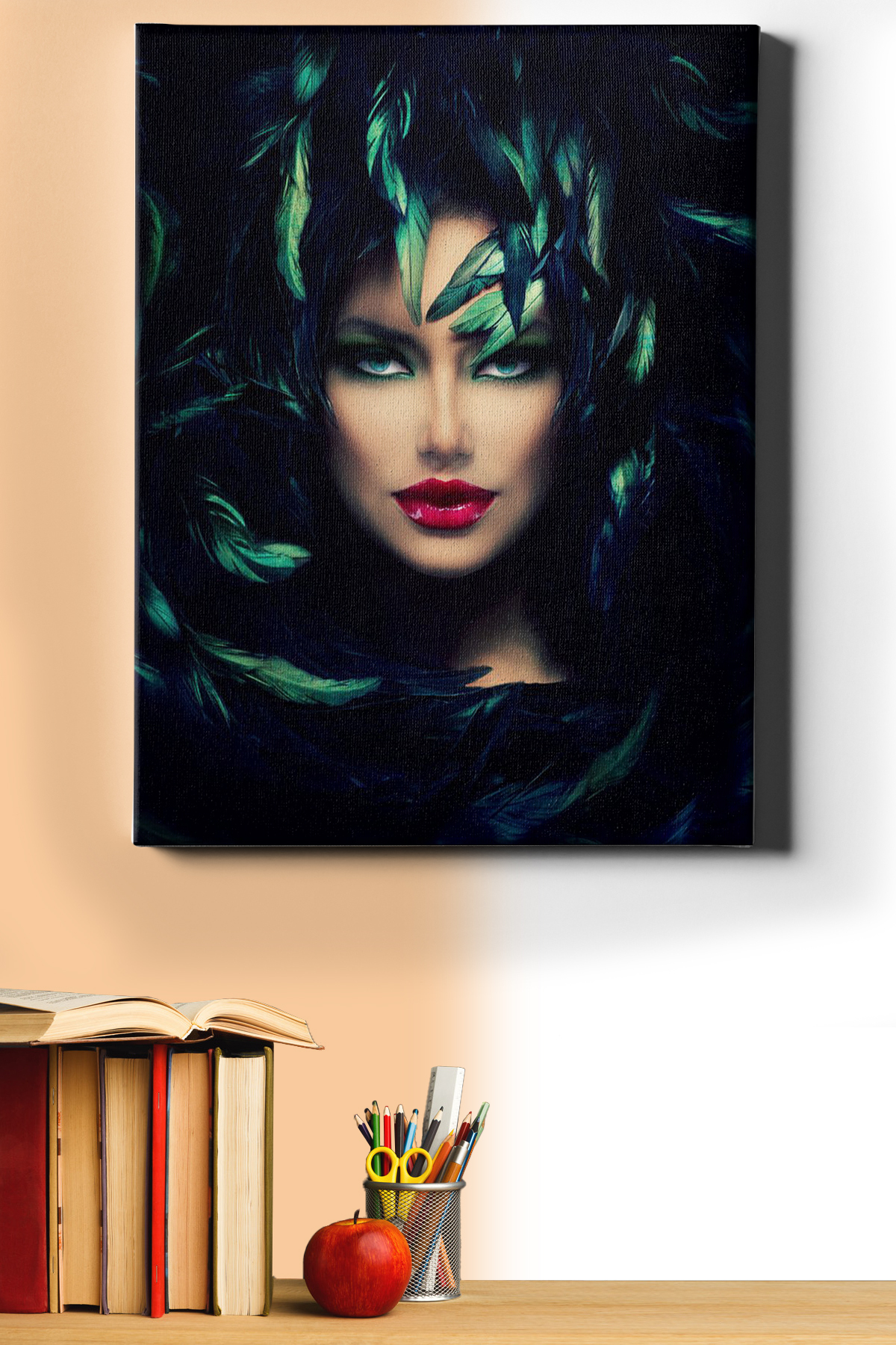 Sayılarla Boyama Seti Kasnaklı Gülen Gözler