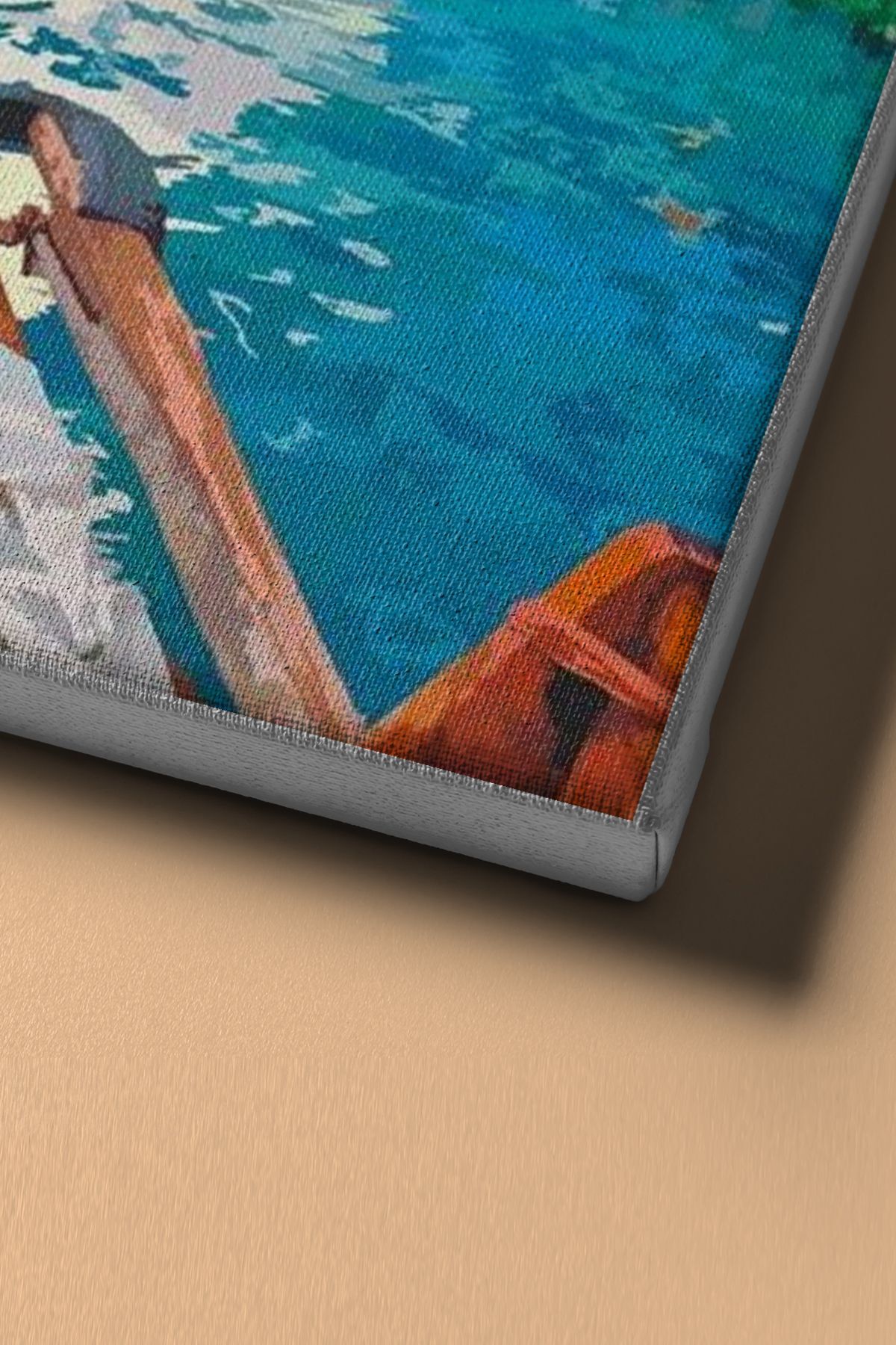 Sayılarla Boyama Seti Kasnaklı Aşıklar Teknesi - Görsel 4