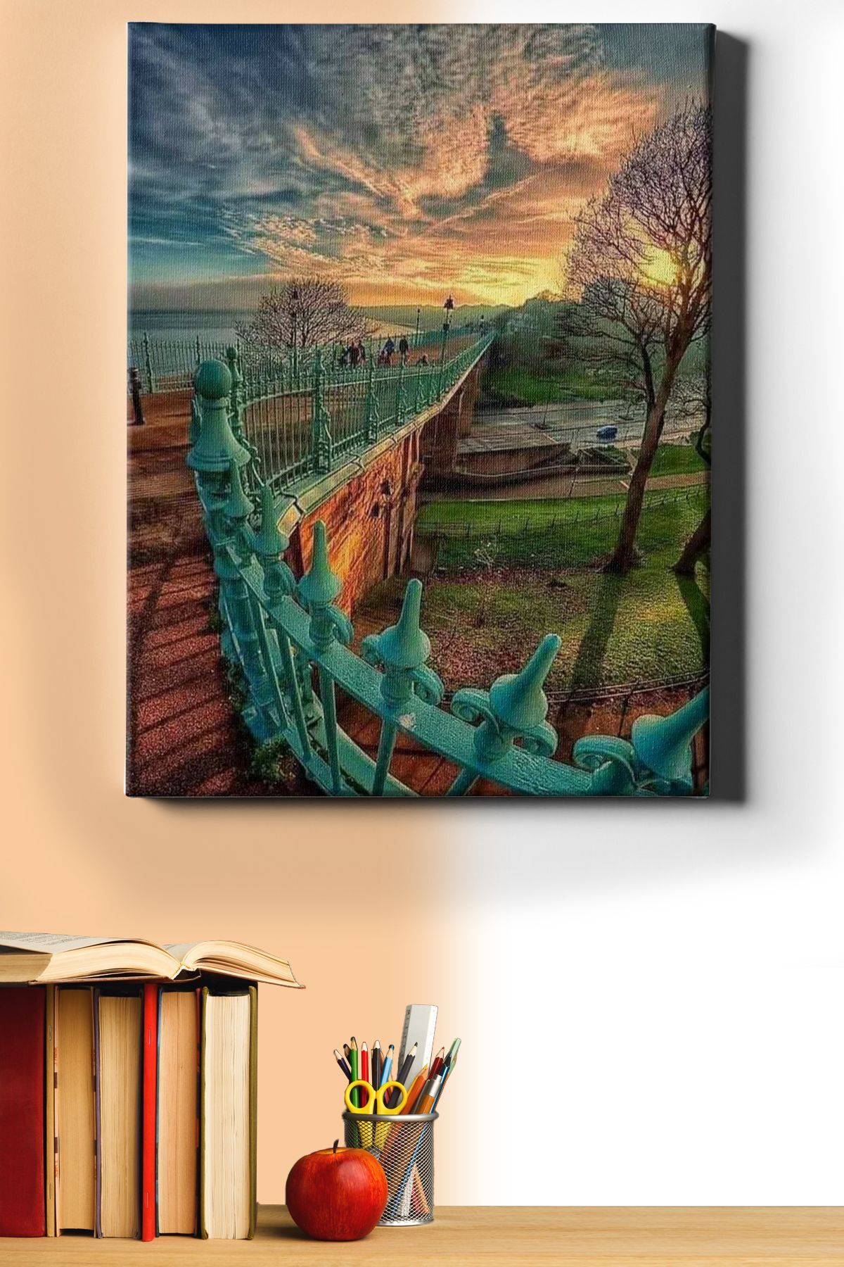 Sayılarla Boyama Seti Kasnaklı Köprüden Geçiş