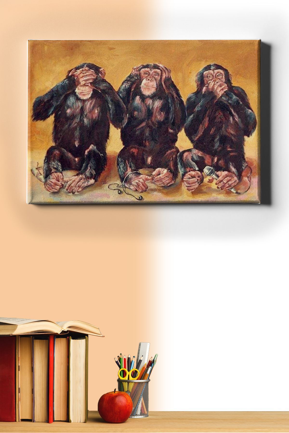 Sayılarla Boyama Seti Kasnaklı Görme Duyma Sus