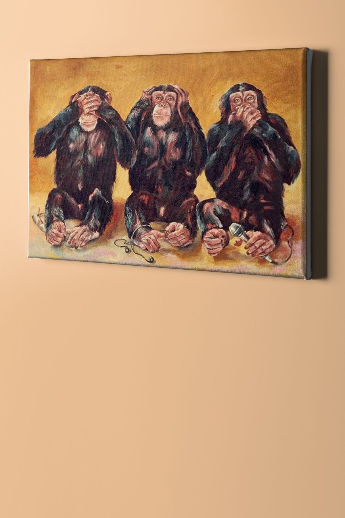 Sayılarla Boyama Seti Kasnaklı Görme Duyma Sus - Görsel 2