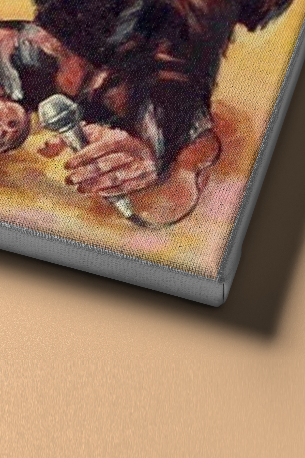 Sayılarla Boyama Seti Kasnaklı Görme Duyma Sus - Görsel 4