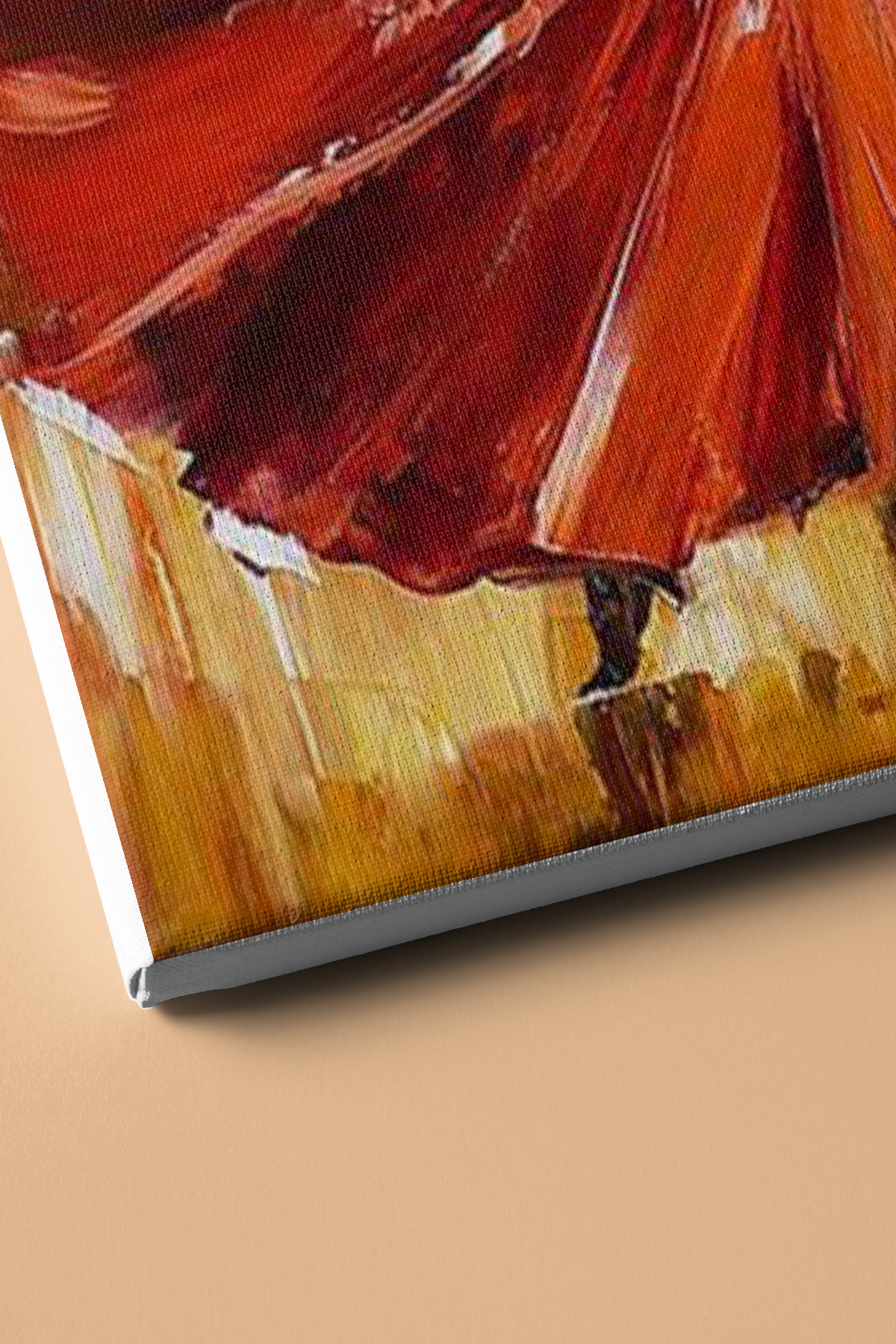 Sayılarla Boyama Seti Kasnaklı Kırmızılı Balerin 2 - Görsel 3