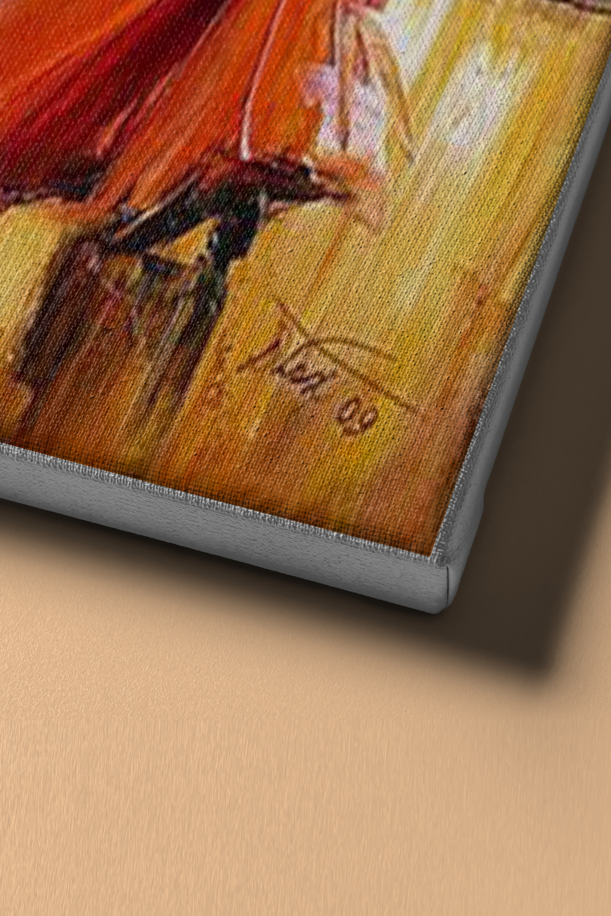 Sayılarla Boyama Seti Kasnaklı Kırmızılı Balerin 2 - Görsel 4