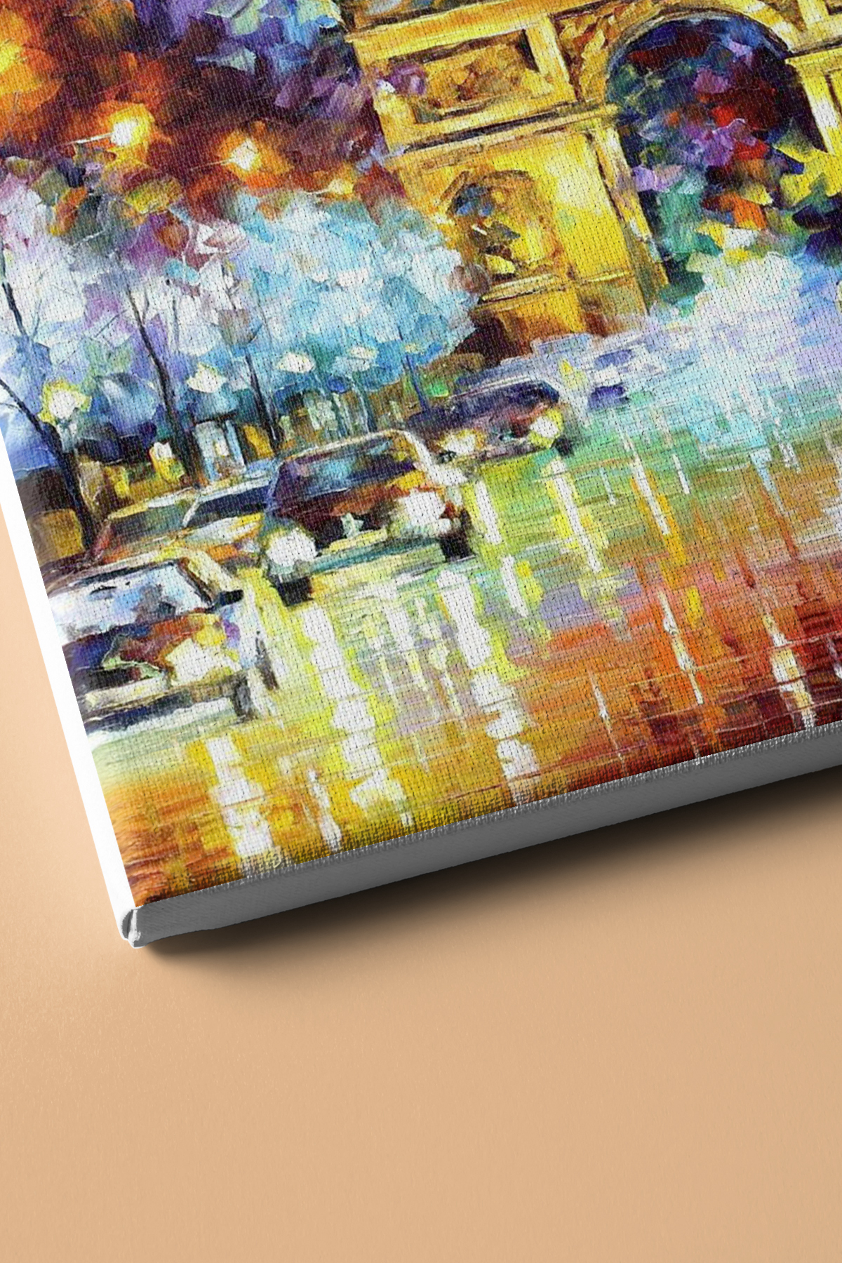 Sayılarla Boyama Seti Kasnaklı Paris Şehir Işıkları - Görsel 3