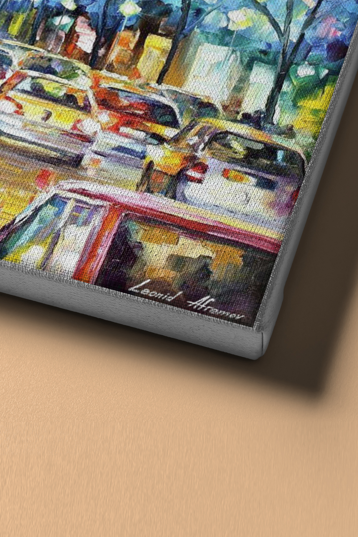 Sayılarla Boyama Seti Kasnaklı Paris Şehir Işıkları - Görsel 4