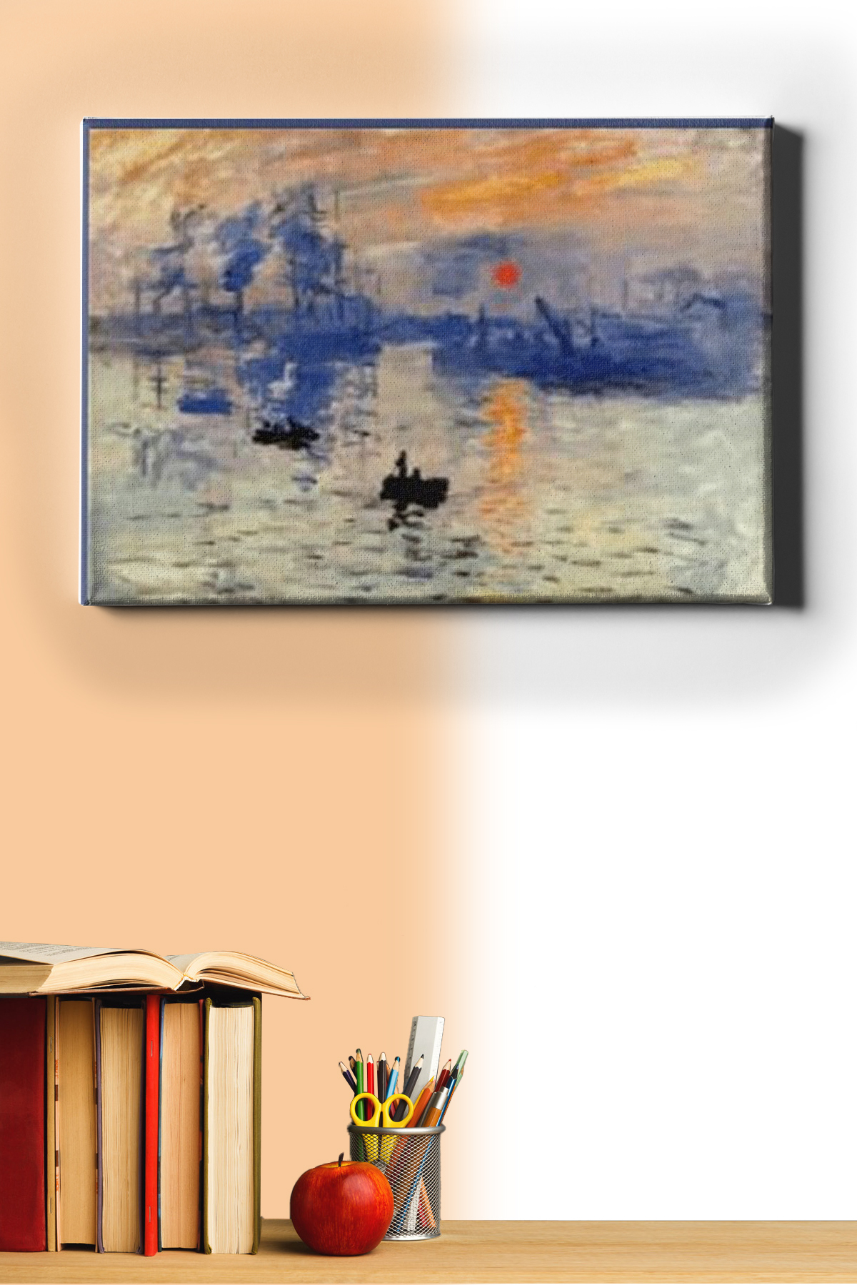 Sayılarla Boyama Seti Kasnaklı Gün Doğarken