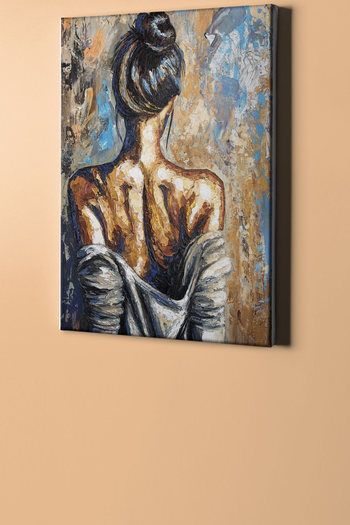 Sayılarla Boyama Seti Kasnaklı Yorgun Kadın 2 - Görsel 2