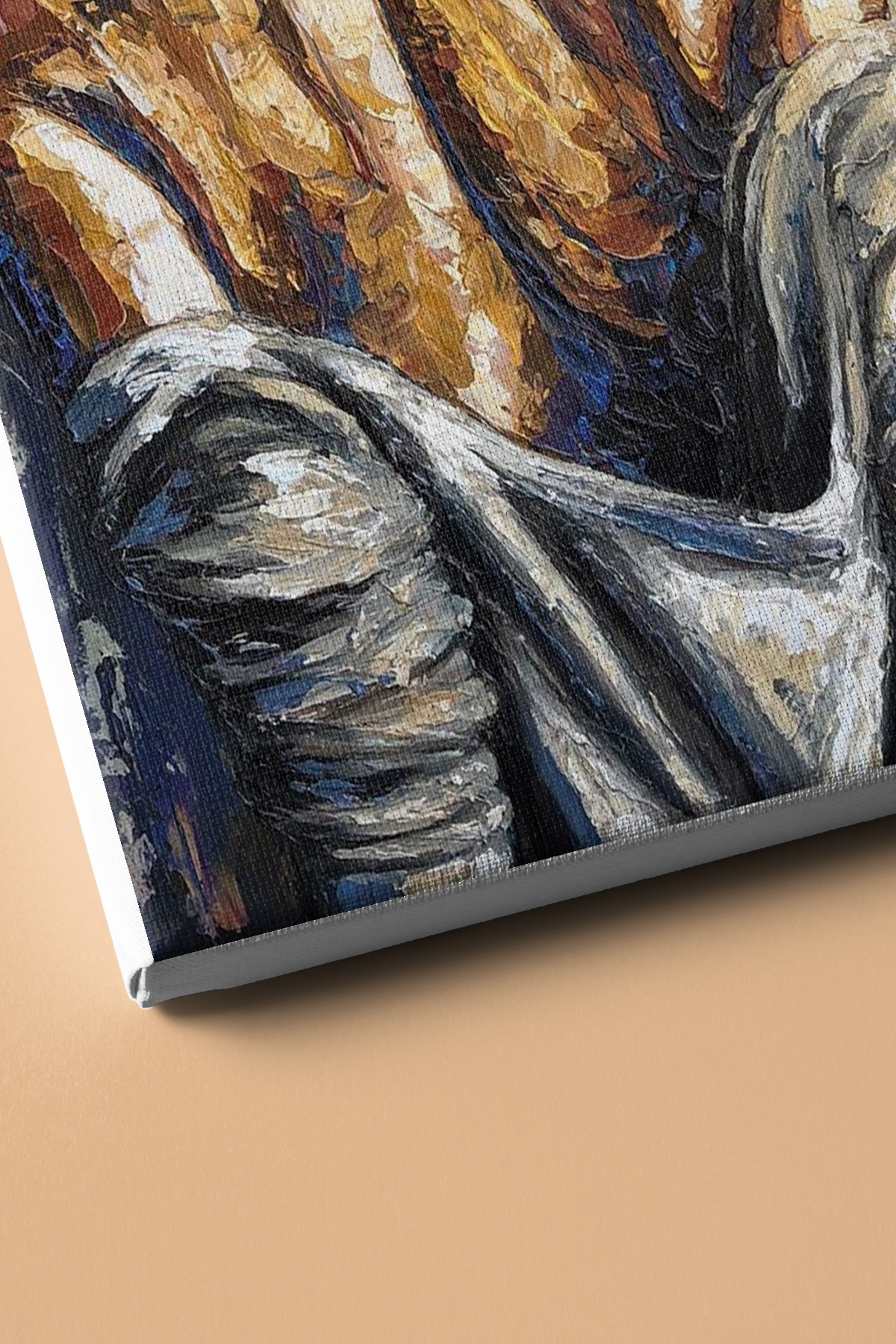 Sayılarla Boyama Seti Kasnaklı Yorgun Kadın 2 - Görsel 3