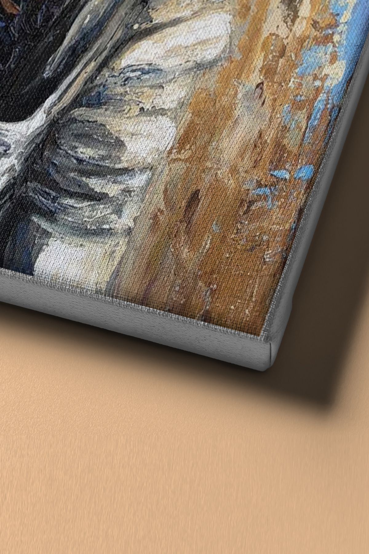 Sayılarla Boyama Seti Kasnaklı Yorgun Kadın 2 - Görsel 4