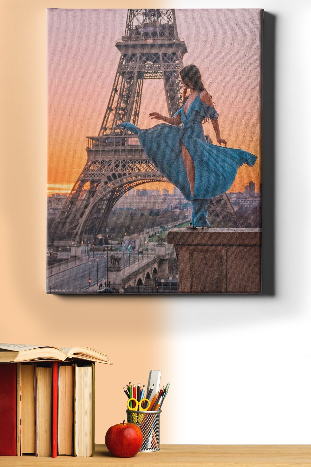 Sayılarla Boyama Seti Kasnaklı Eyfele'e Karşı