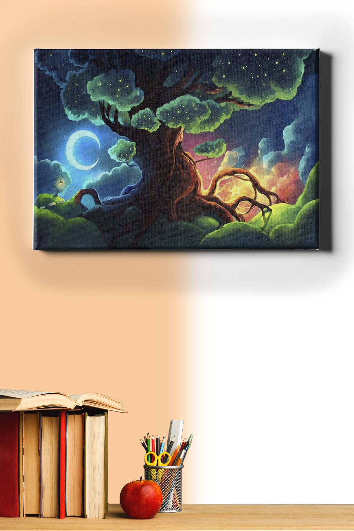 Sayılarla Boyama Seti Kasnaklı Sihirli Ağaç