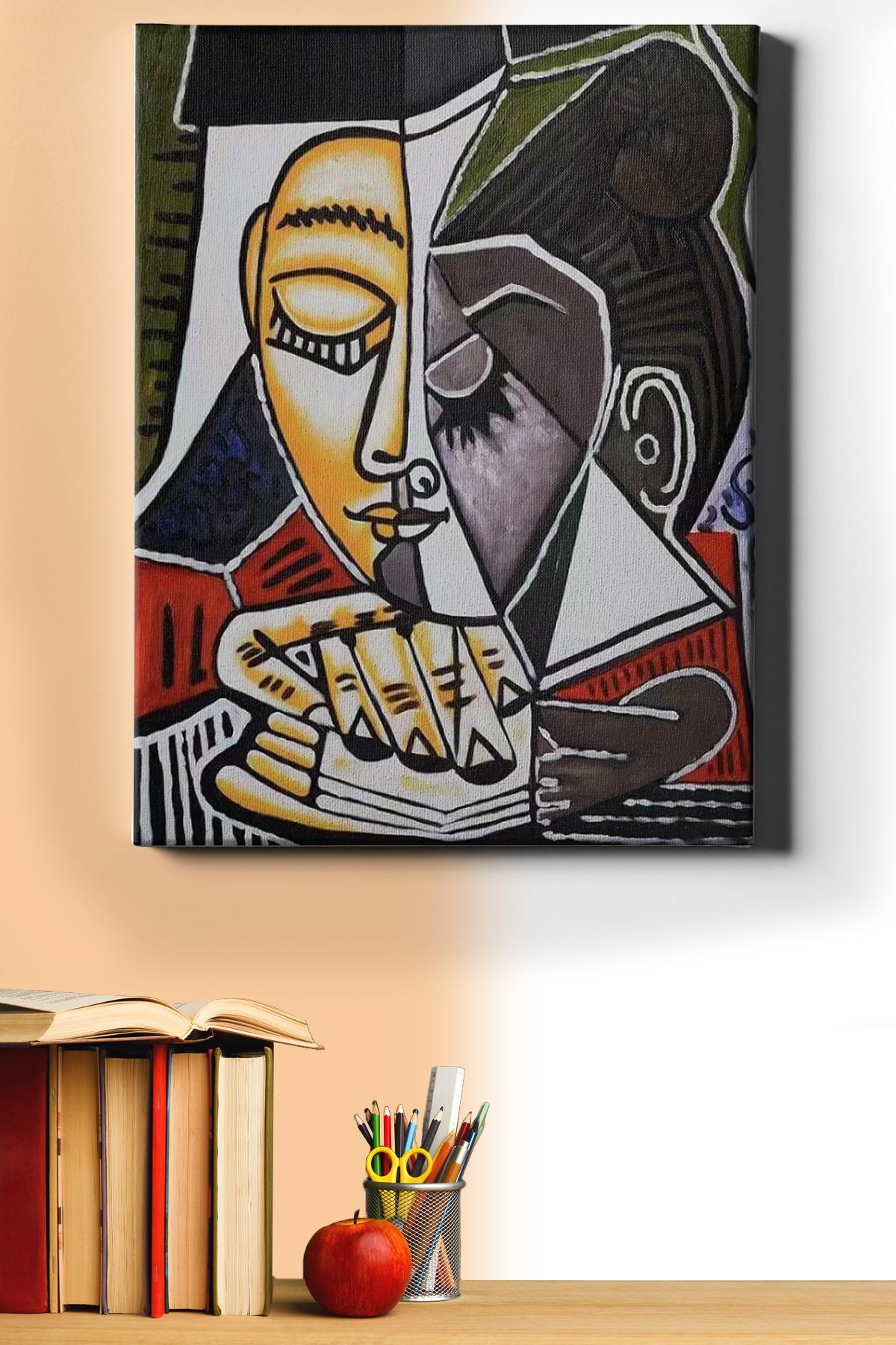 Sayılarla Boyama Seti Kasnaklı Pıcasso Kadın