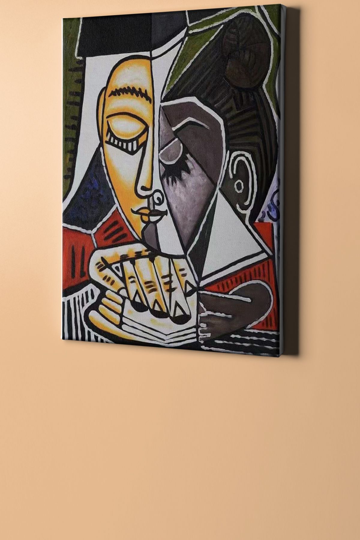 Sayılarla Boyama Seti Kasnaklı Pıcasso Kadın - Görsel 2