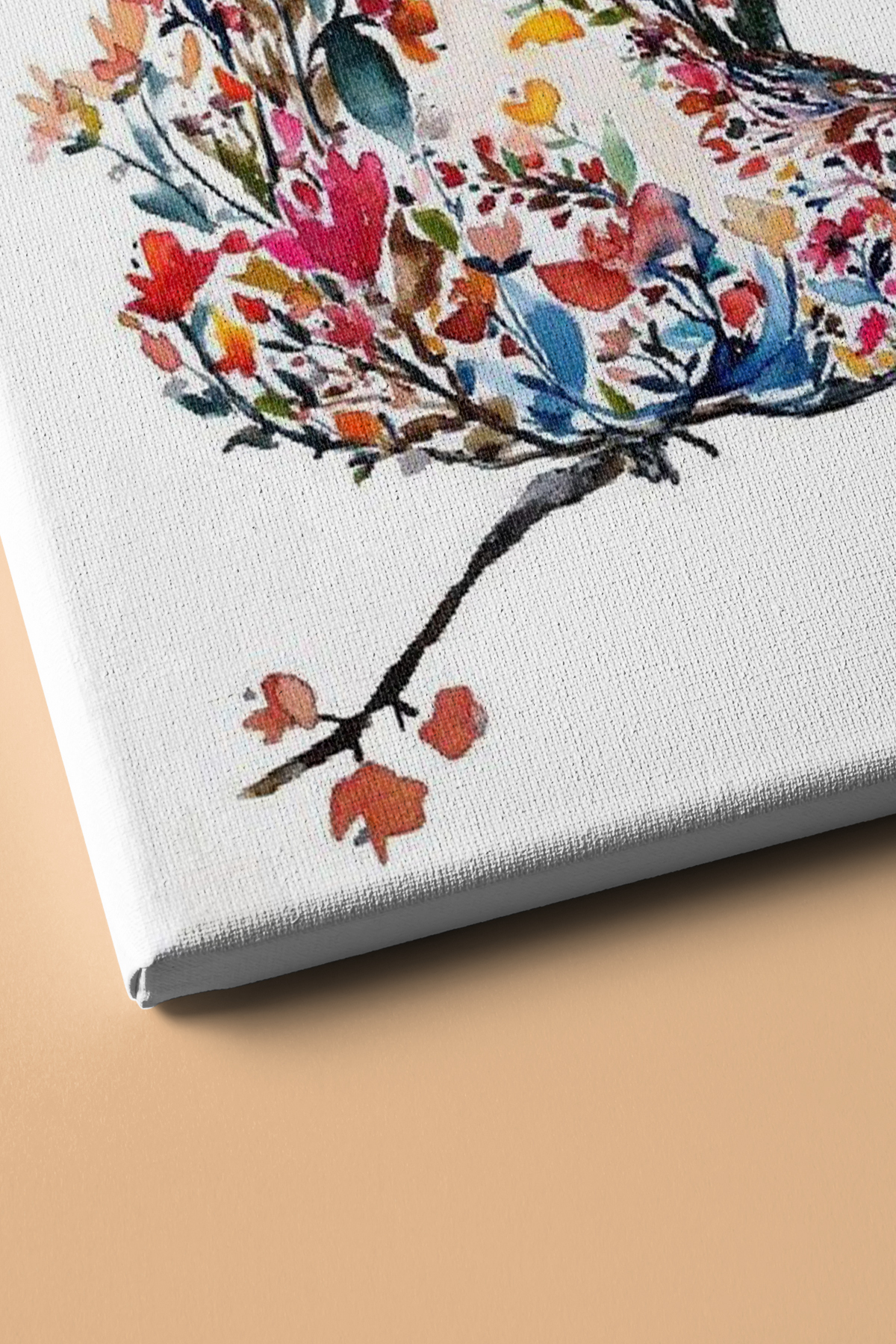 Sayılarla Boyama Seti Kasnaklı Çiçekten Kuş - Görsel 3