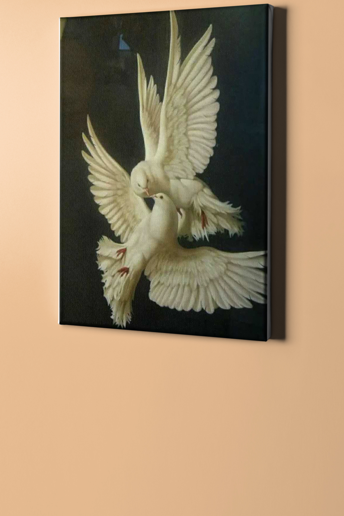 Sayılarla Boyama Seti Kasnaklı Çifte Kumrular - Görsel 2