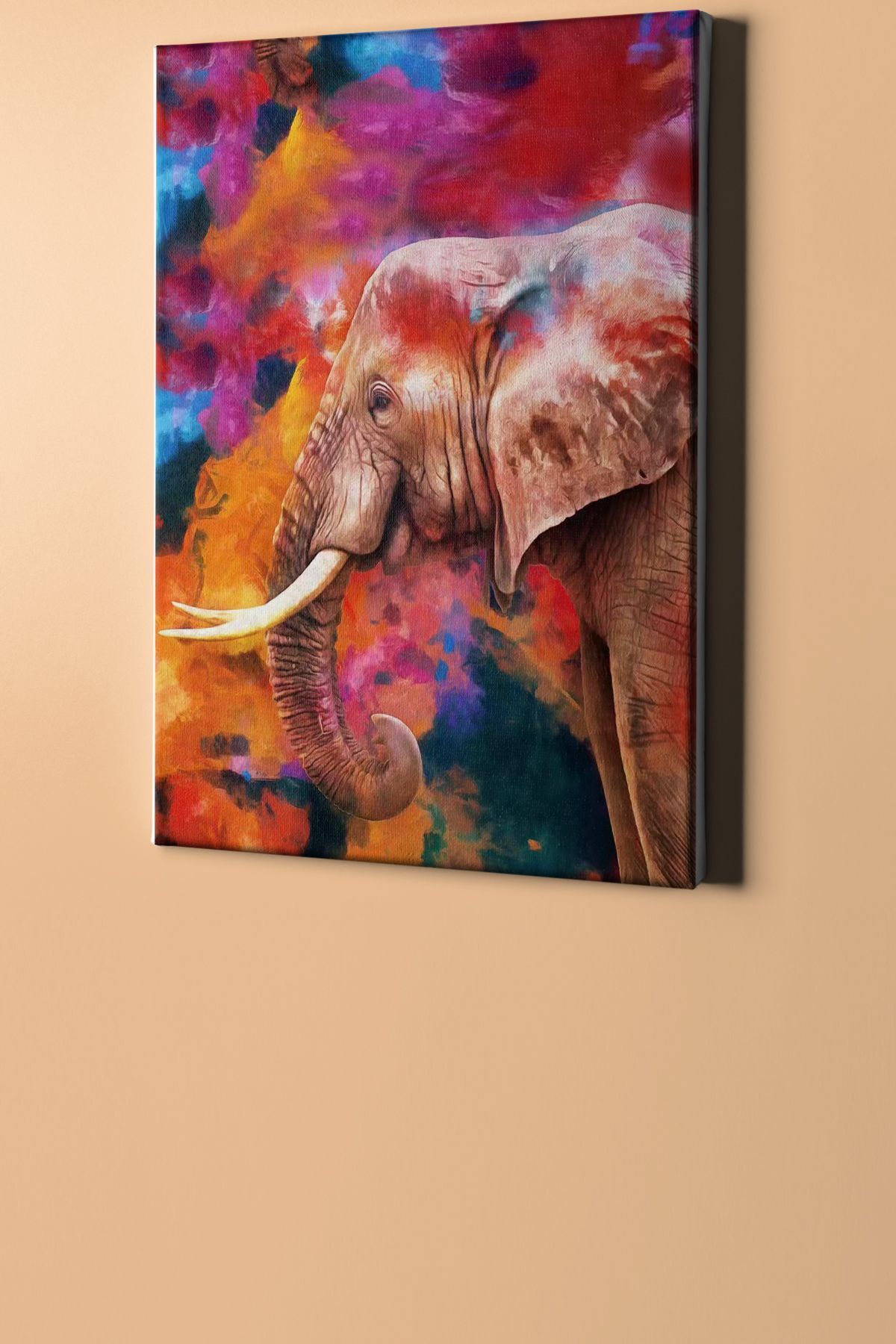 Sayılarla Boyama Seti Kasnaklı Yaşlı Filin Neşesi - Görsel 2