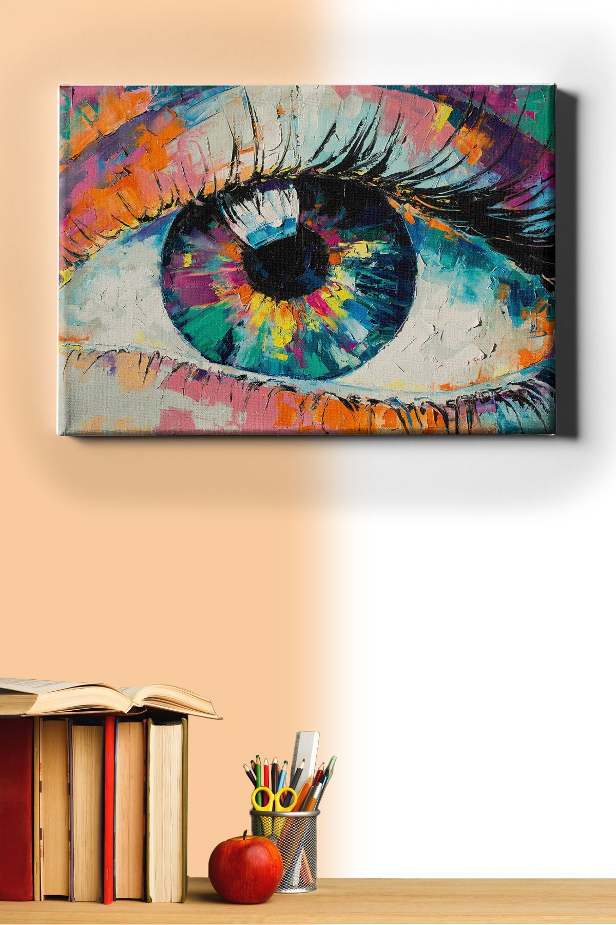 Sayılarla Boyama Seti Kasnaklı Gözünü Aç