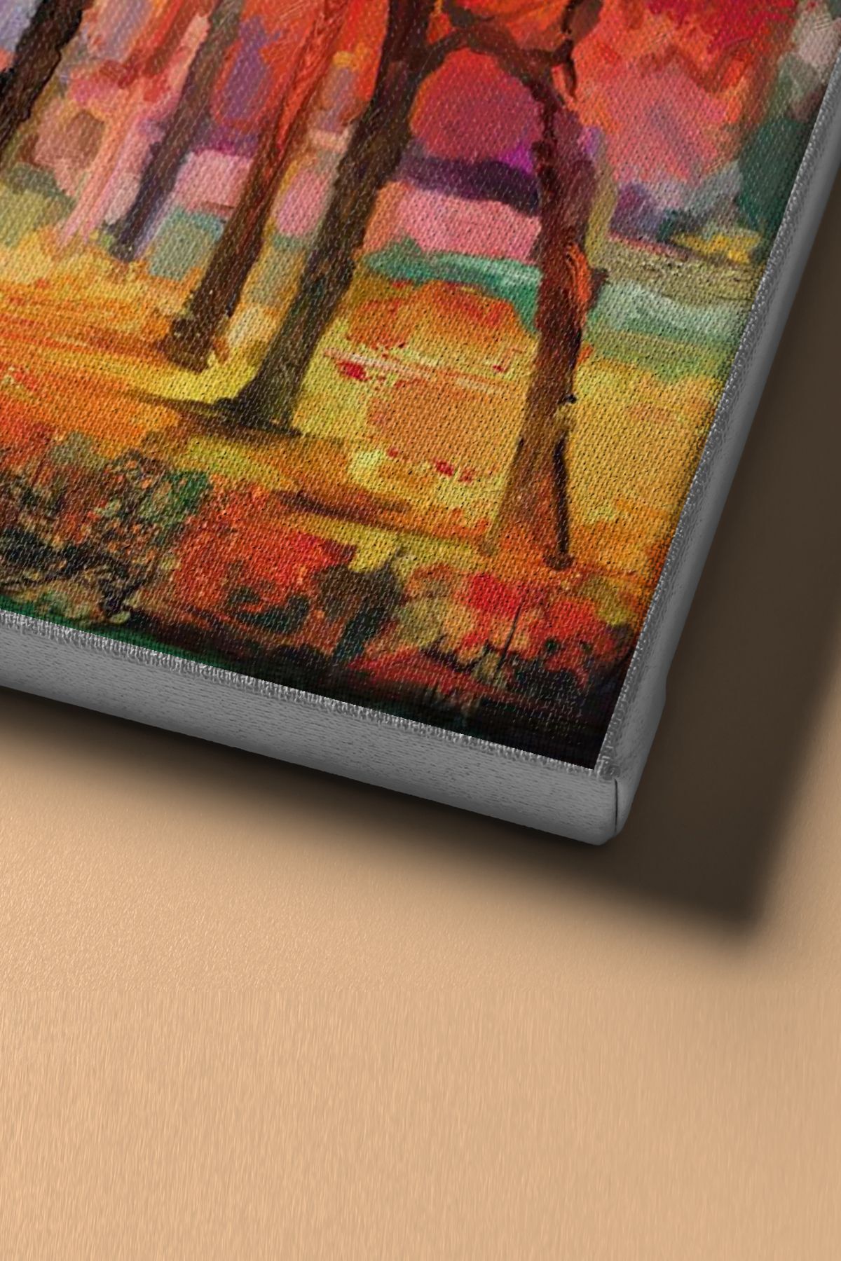 Sayılarla Boyama Seti Kasnaklı Gölde Sonbahar - Görsel 4